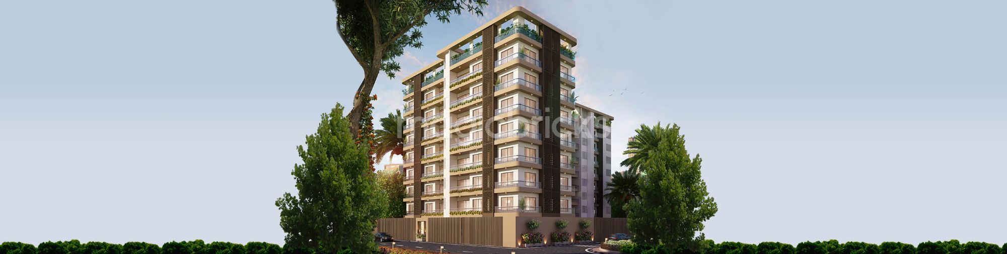 Fuldwar Residency in Ellora Park, Vadodara Price, Brochure, Floor Plan