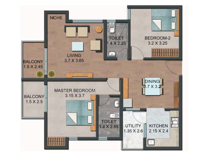 ATZ Rockview in Hebbal, Bangalore: Price, Brochure, Floor Plan, Reviews