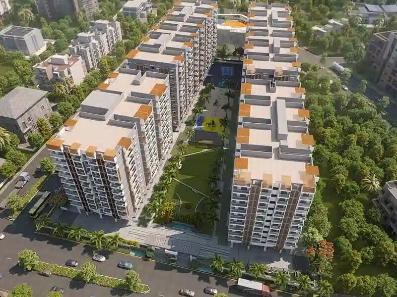 Buy 3 BHK Flat/Apartment in Rami Reddy Towers Alkapur Township