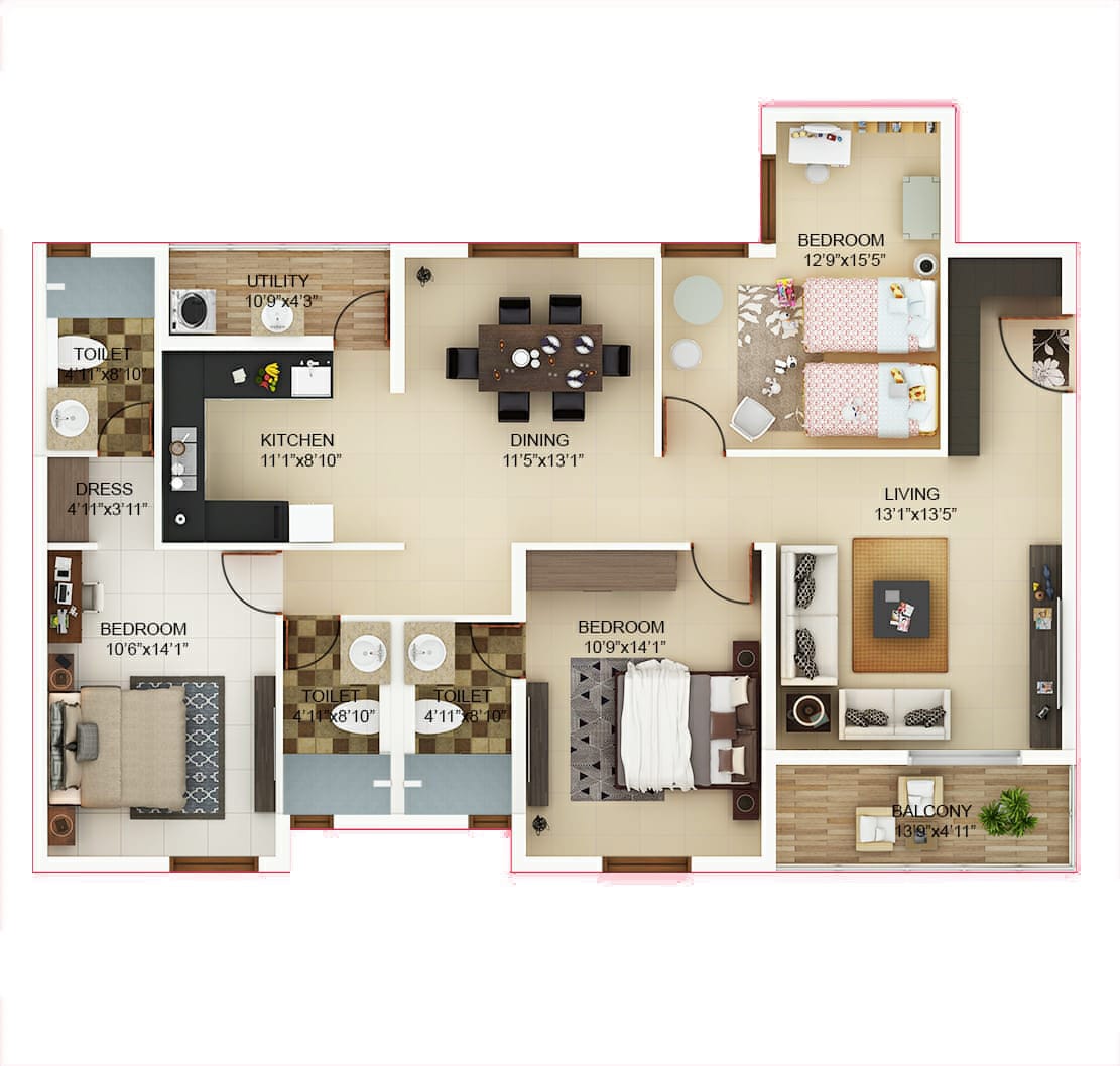 High Cliff in Panathur, Bangalore Price, Brochure, Floor Plan, Reviews