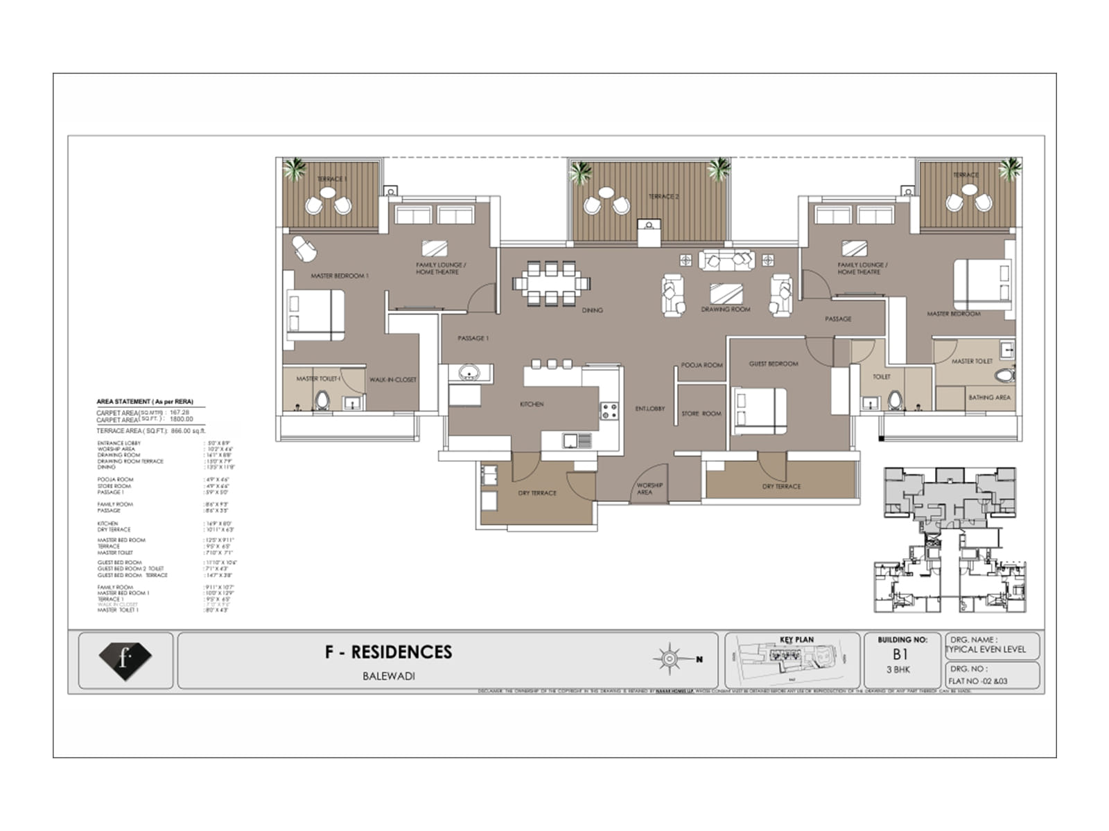 F Residences in New Kalyani Nagar, Pune Price, Brochure, Floor Plan