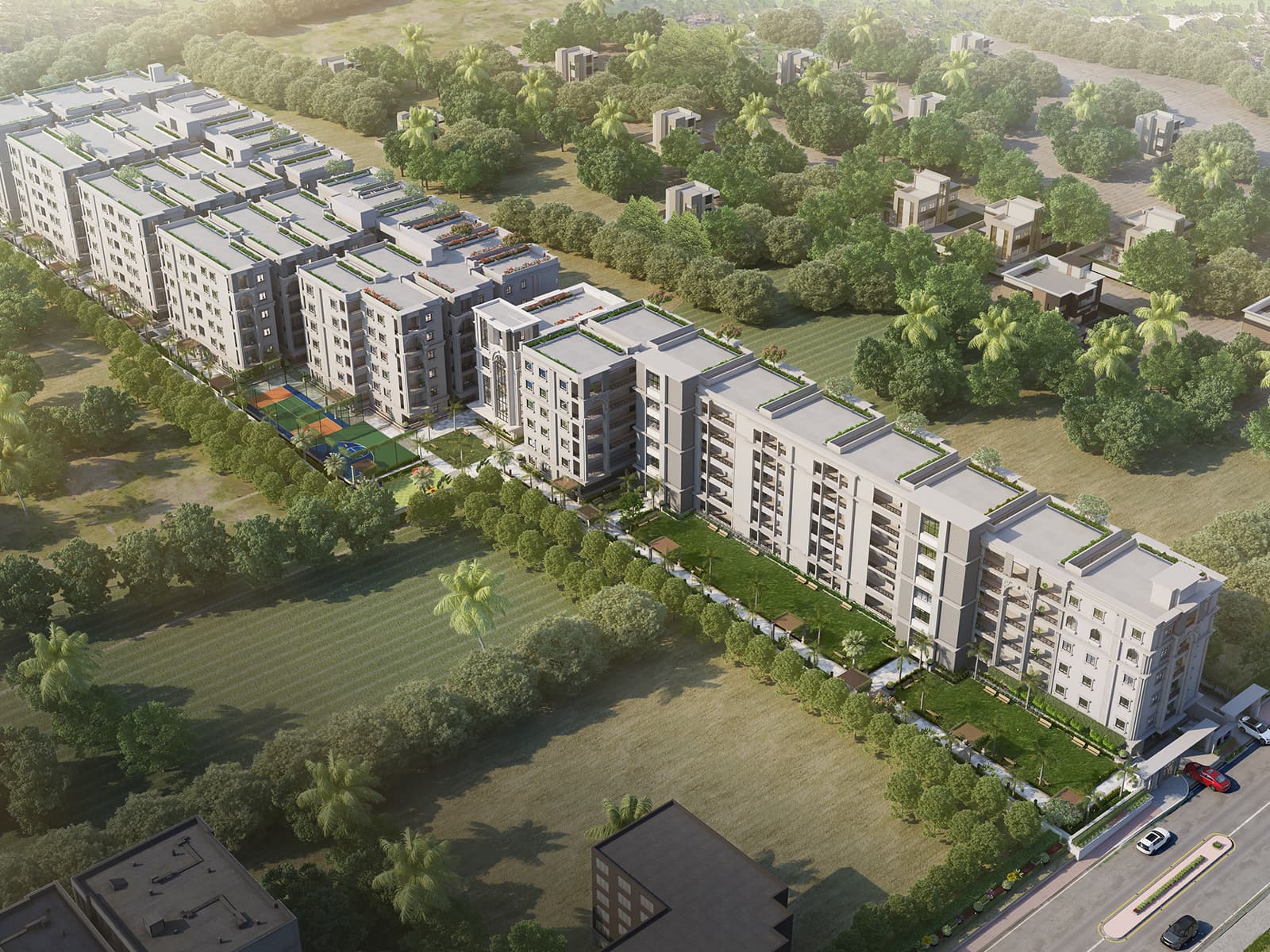 Buy 3 BHK Flat/Apartment in Signature 4 Tellapur, Hyderabad 2203 Sqft