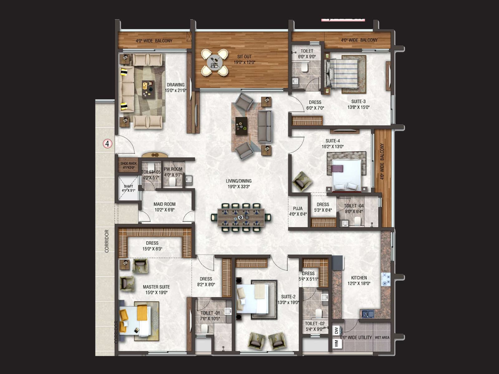 Skymarq By DSR in Puppalaguda, Hyderabad: Price, Brochure, Floor Plan ...