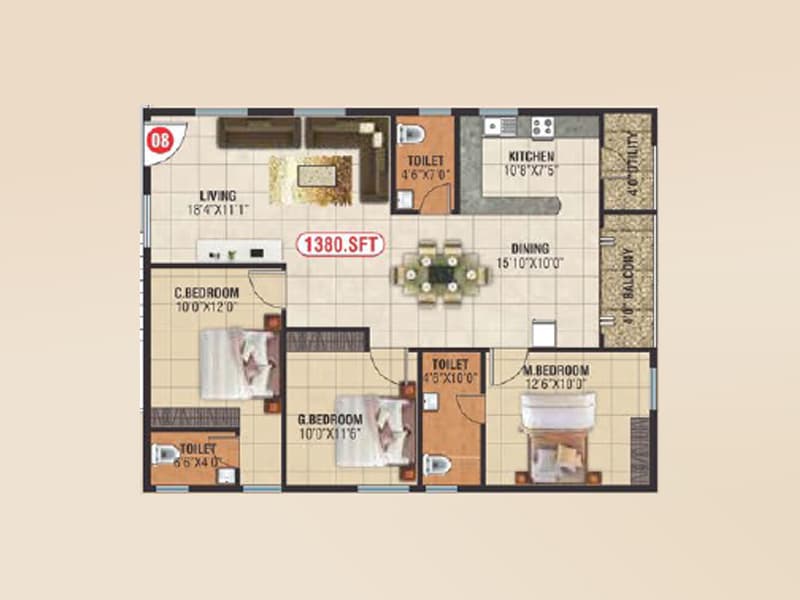 SLV Icon in Yelahanka, Bangalore: Price, Brochure, Floor Plan, Reviews