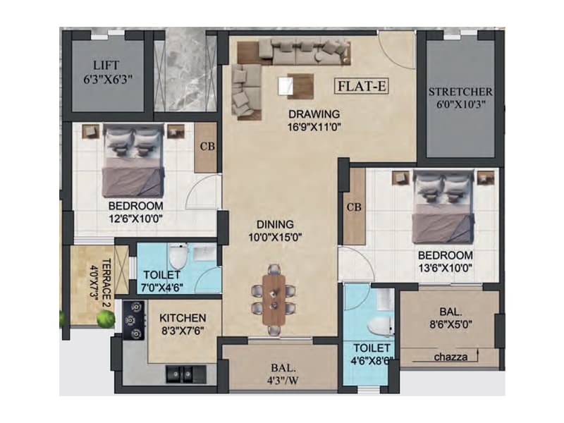 Palm Hills in Kathal More, Ranchi Price, Brochure, Floor Plan, Reviews