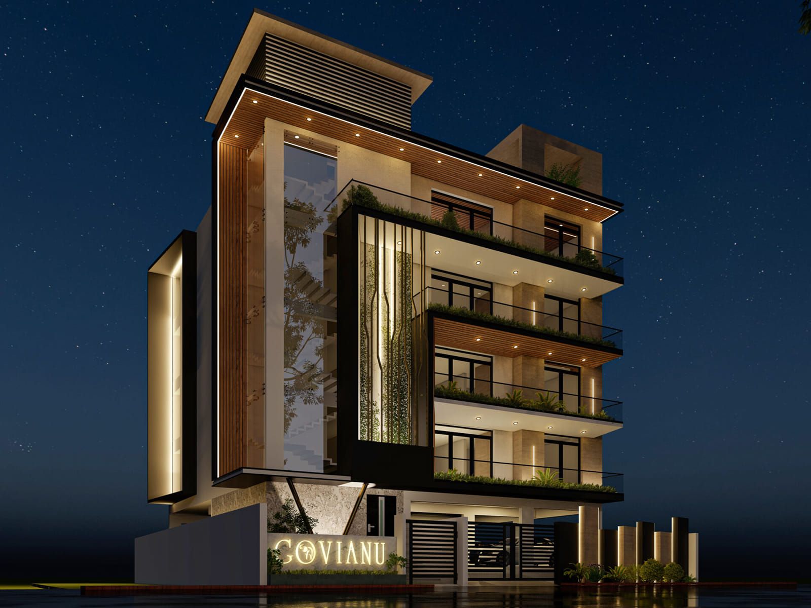Buy 4 BHK Flat/Apartment in Govianu Cunningham Cunningham Road
