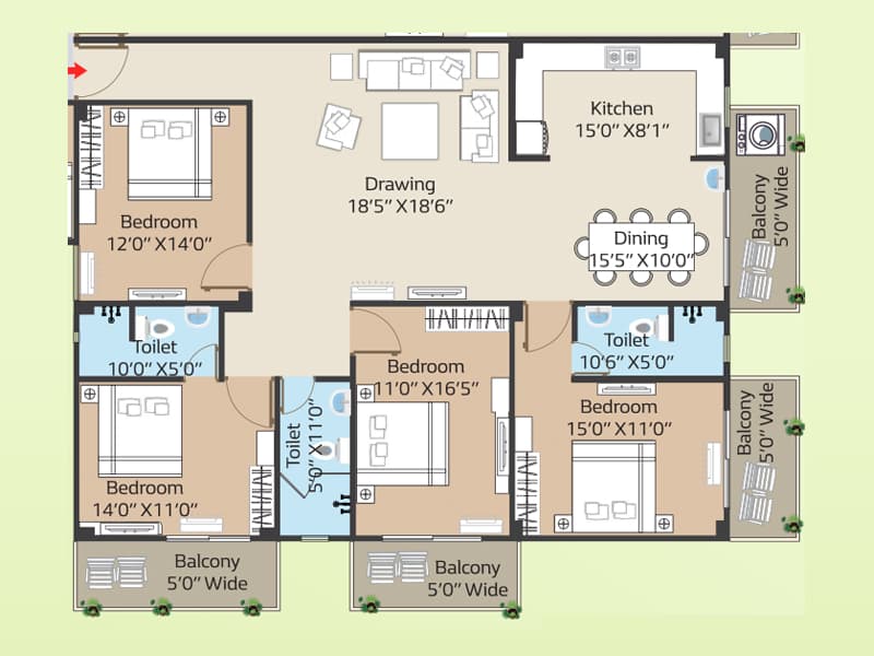 Kashyap Green City Phase 2 in Danapur, Patna: Price, Brochure, Floor ...