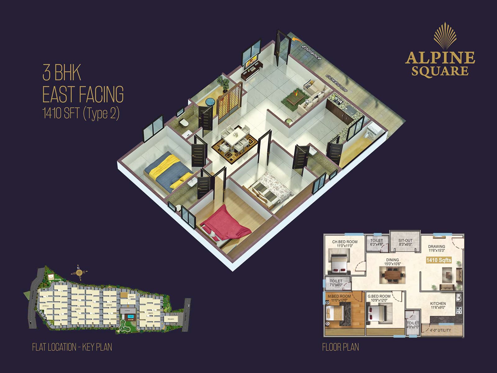 Alpine Square in Patancheru, Hyderabad: Price, Brochure, Floor Plan ...
