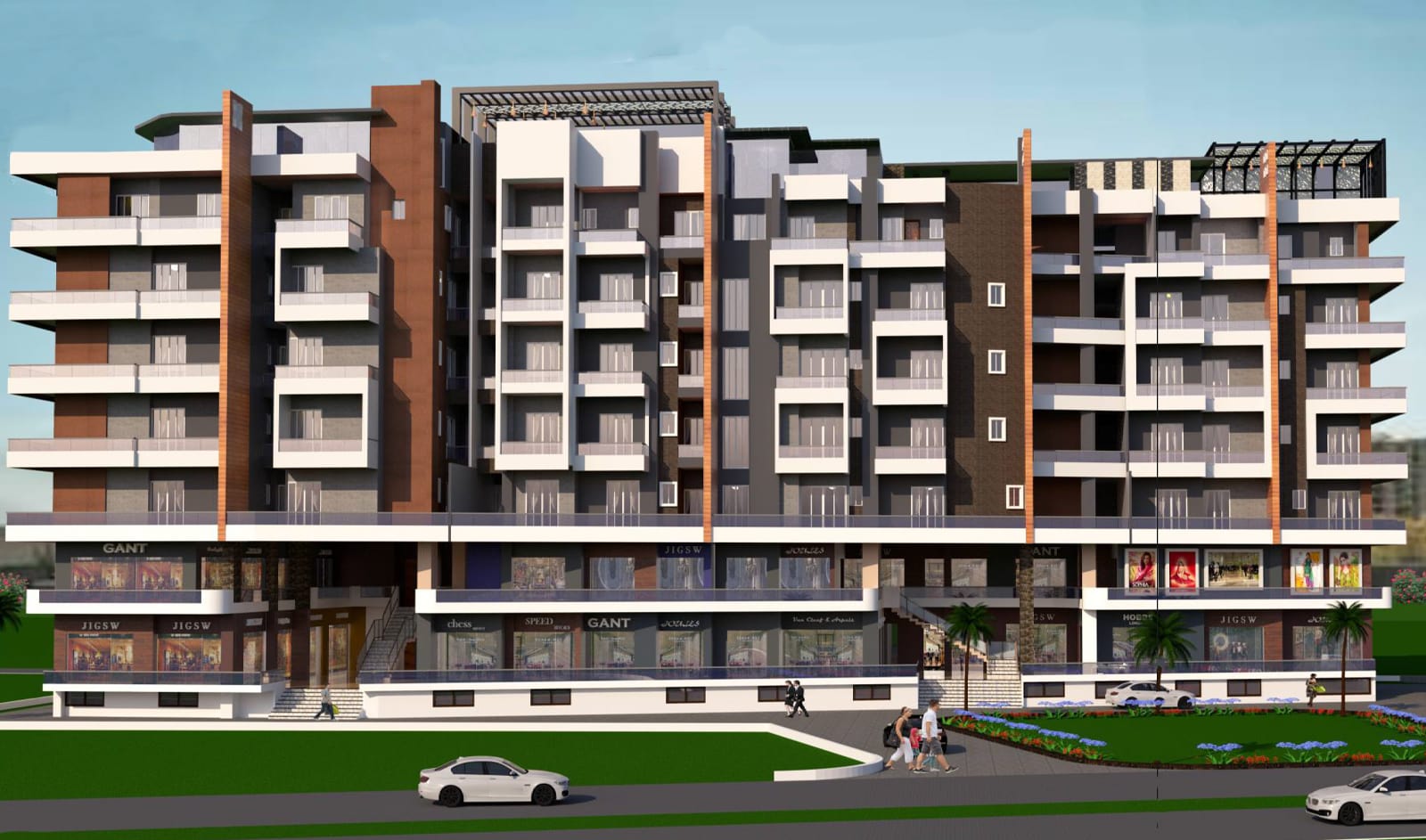 Excavation complete: site photograph