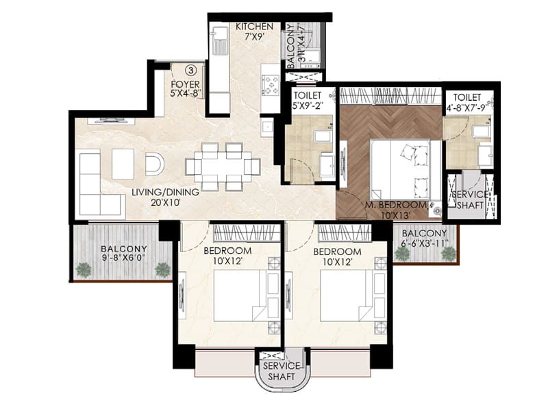 Codename Mesmerise in Tamando, Bhubaneswar: Price, Brochure, Floor Plan ...