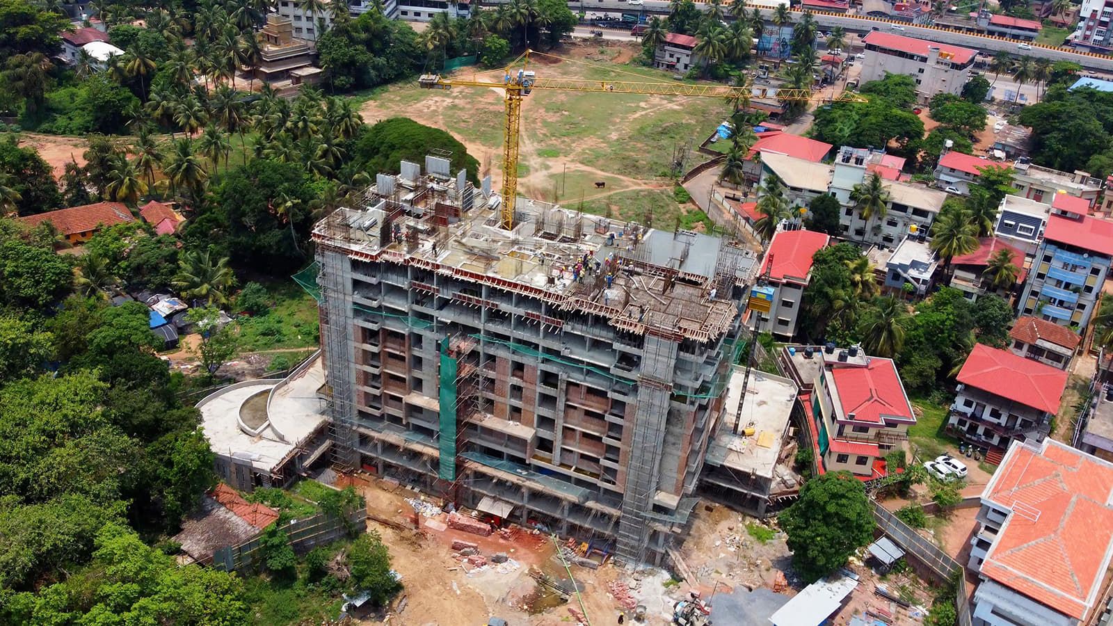 3rd slab cast: site photograph