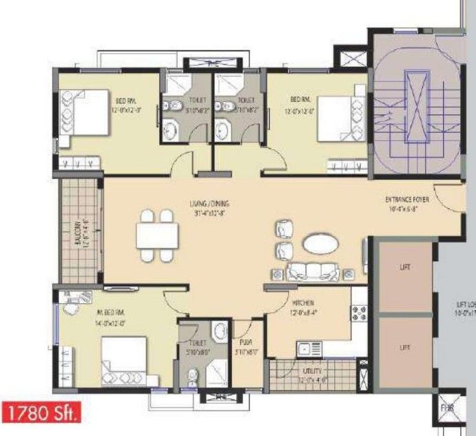 Prajay Megapolis in Hafeezpet, Hyderabad: Price, Brochure, Floor Plan ...