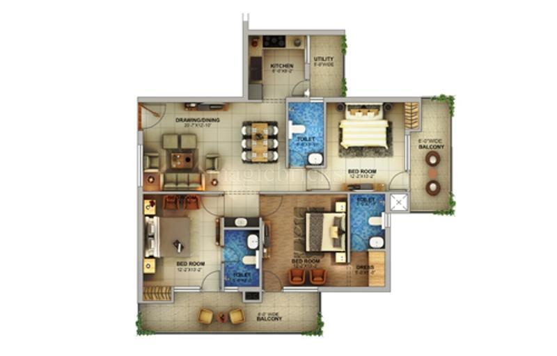 Aastha Twin City in Telco Colony, Jamshedpur Price, Brochure, Floor