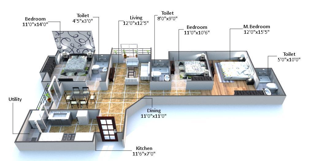Ashford Casa Grande in Lower Parel, Mumbai Price, Brochure, Floor Plan