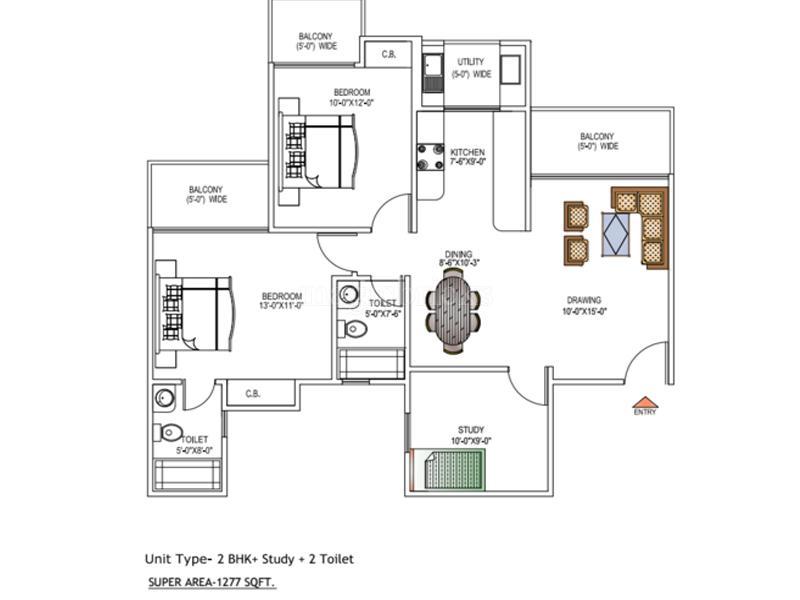 Ajnara Daffodil in Sector 137, Noida: Price, Brochure, Floor Plan, Reviews