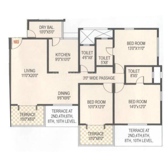 Kolte Patil Margosa Heights in NIBM Annexe, Pune Price, Brochure