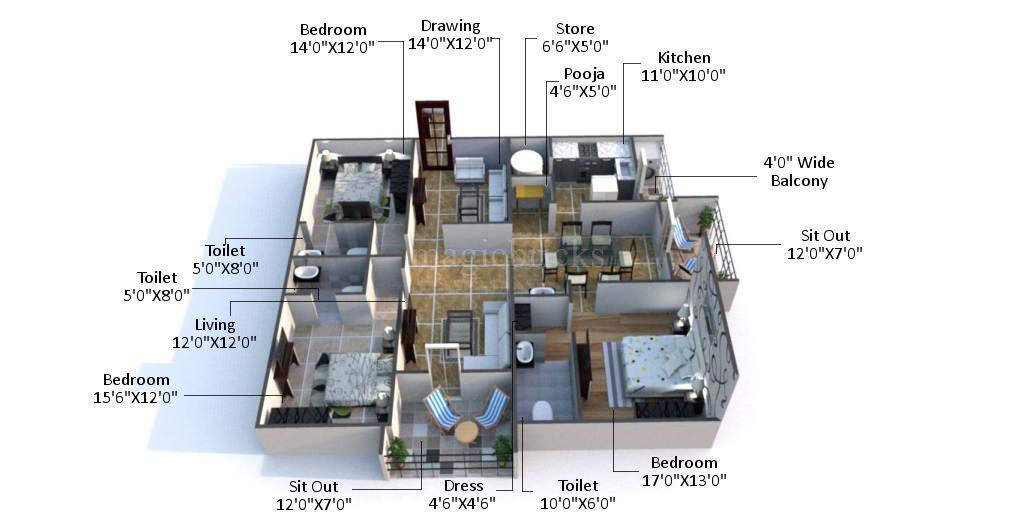 Aditya Sunshine in Hitech City, Hyderabad: Price, Brochure, Floor Plan ...