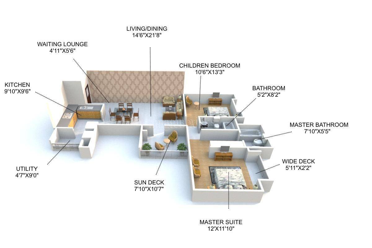 Gera Trinity Towers in Kharadi, Pune Price, Brochure, Floor Plan, Reviews