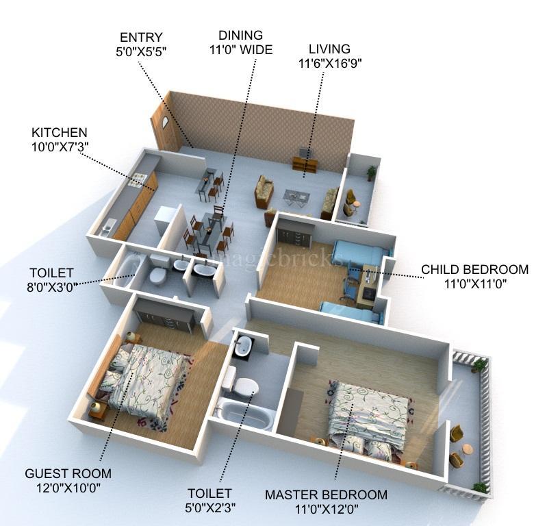 Nandi Woods in Tejaswini Nagar, Bangalore: Price, Brochure, Floor Plan ...