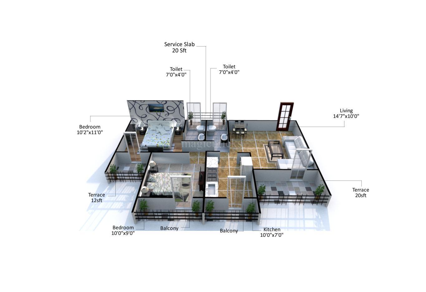 Mhalsa Residency in Kamothe, Navi Mumbai: Price, Brochure, Floor Plan ...