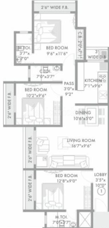 NG Silver Spring in Mira Road, Mumbai: Price, Brochure, Floor Plan, Reviews