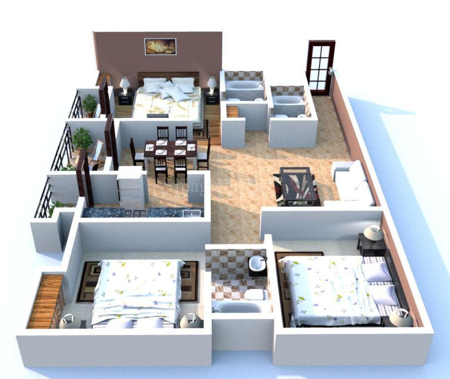 Subham Buildwell Project Floor Plan, Guwahati: Layouts, Sizes ...