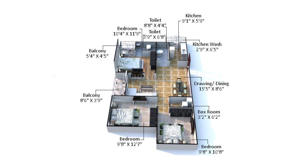 Greenwood Sonata in New Town, Kolkata Price, Brochure, Floor Plan, Reviews