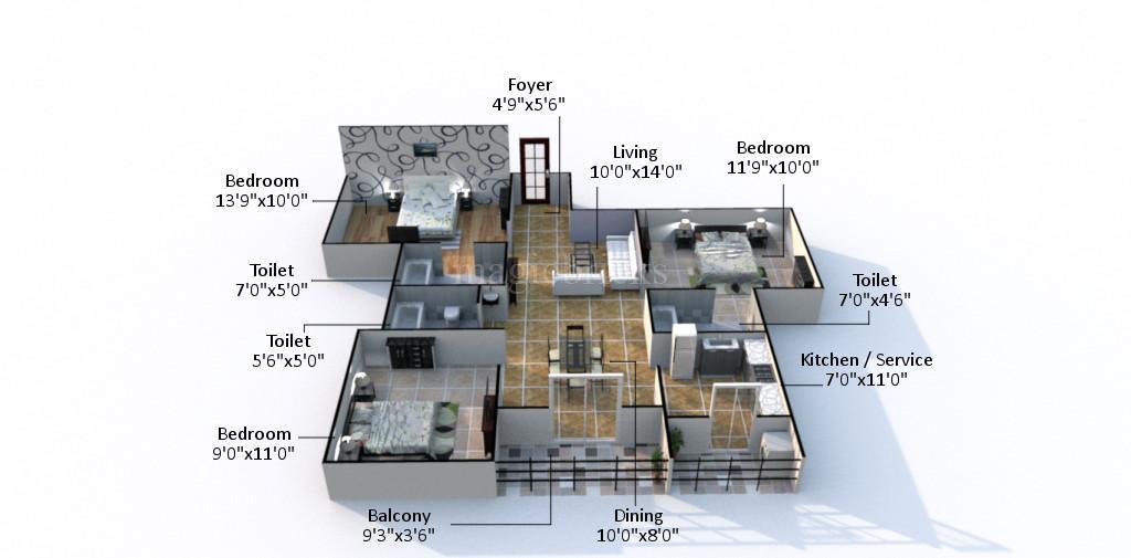 Prince Village Phase 1 in Tondiarpet, Chennai: Price, Brochure, Floor ...