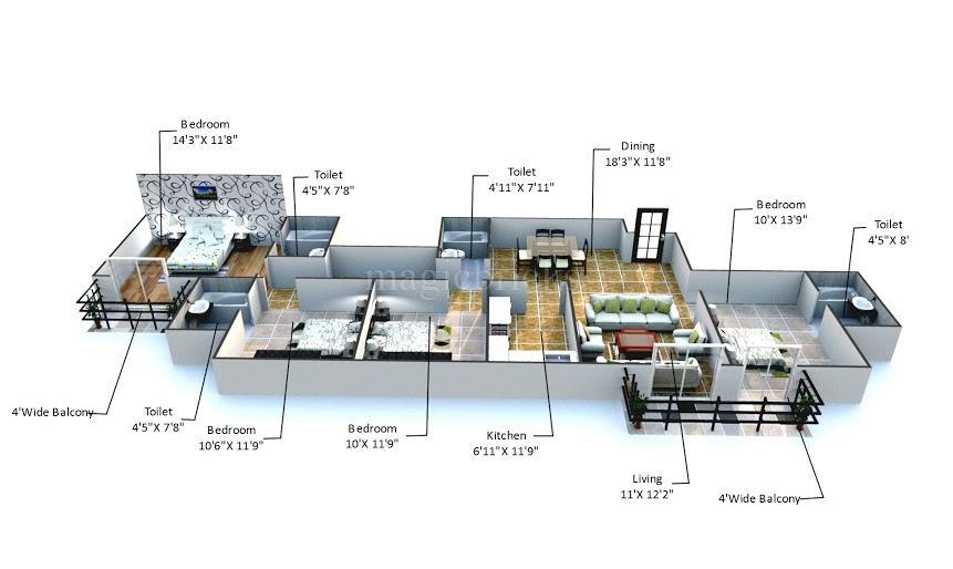 DLF Belvedere Park in DLF City Phase 3, Gurgaon Price, Brochure, Floor Plan, Reviews