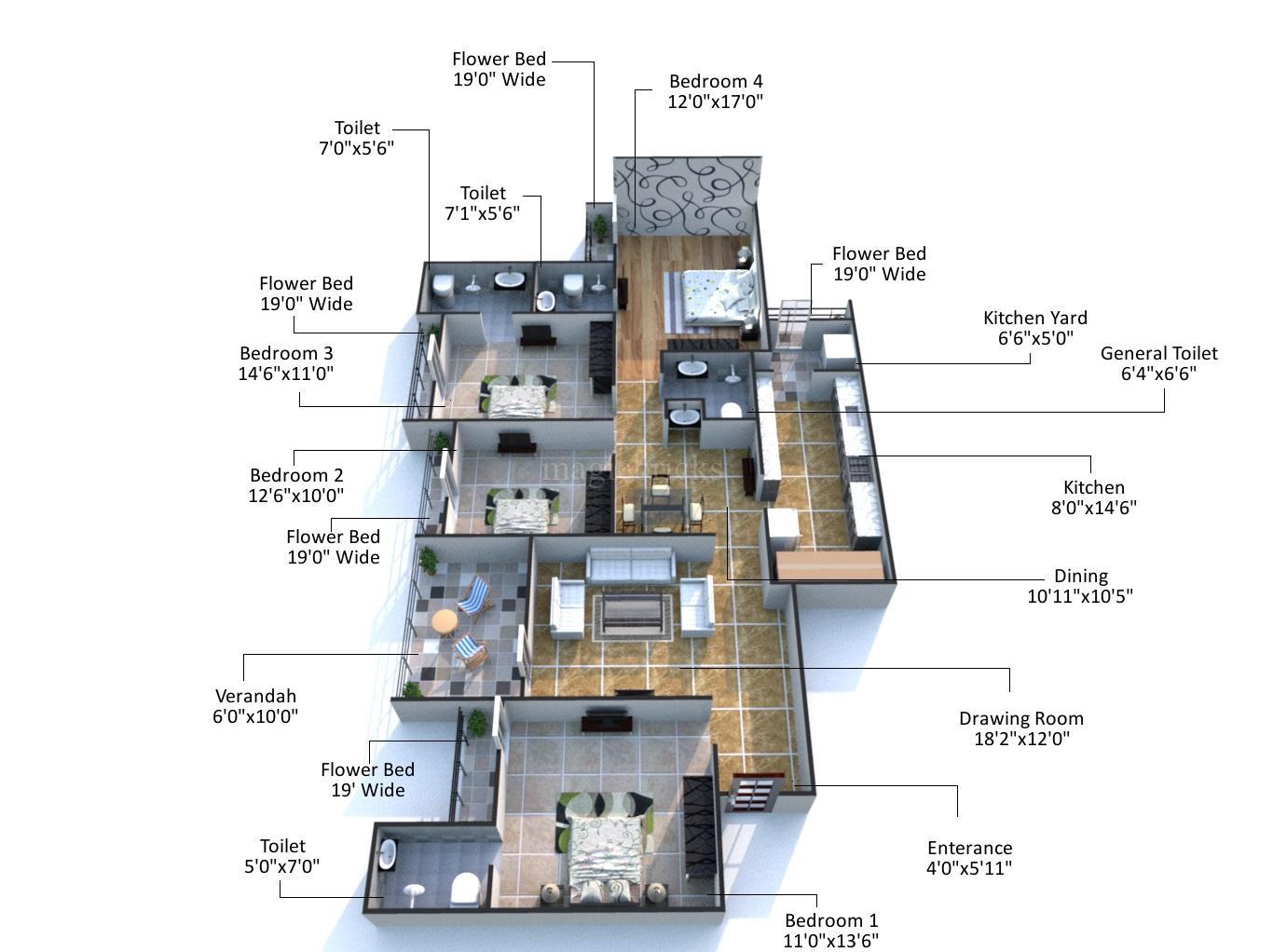 Orchid Harmony in South Bopal, Ahmedabad Price, Brochure, Floor Plan
