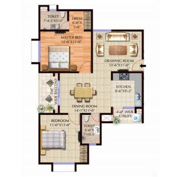 Spring Greens in Faizabad Road, Lucknow Price, Brochure, Floor Plan