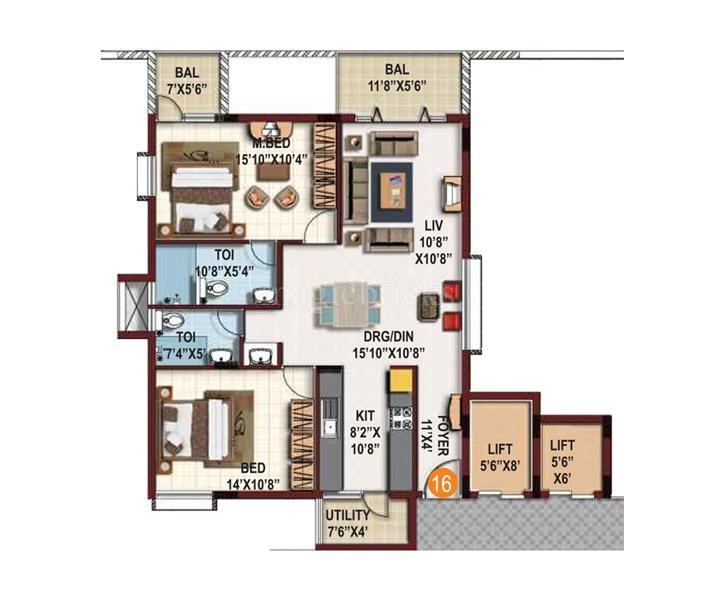 Shilpitha Sunflower in Whitefield, Bangalore Price, Brochure, Floor