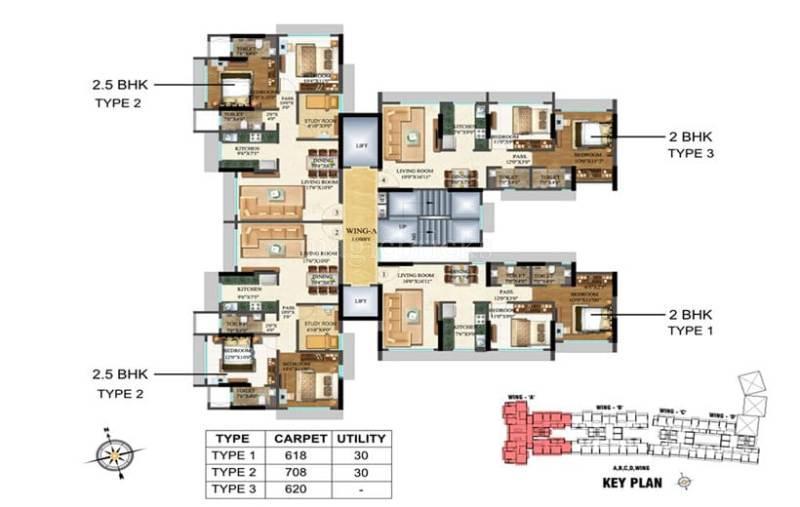 Kalpavruksh Heights in Kandivali West, Mumbai: Price, Brochure, Floor ...