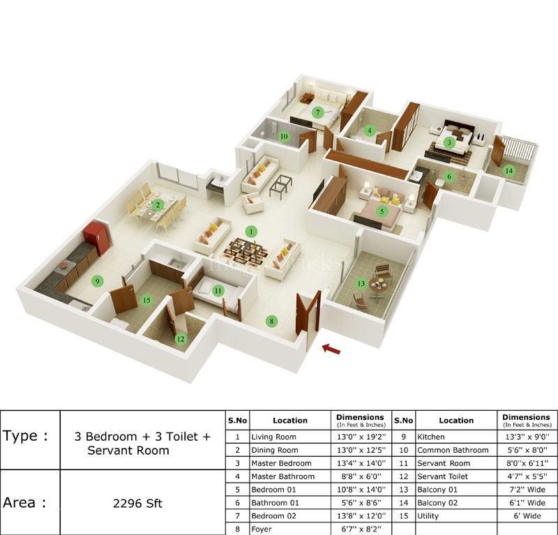 Ncc Ivory Heights in K R Puram, Bangalore: Price, Brochure, Floor Plan ...