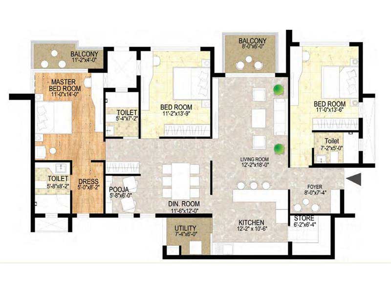 Adani The Meadows in SG Highway, Ahmedabad: Price, Brochure, Floor Plan ...