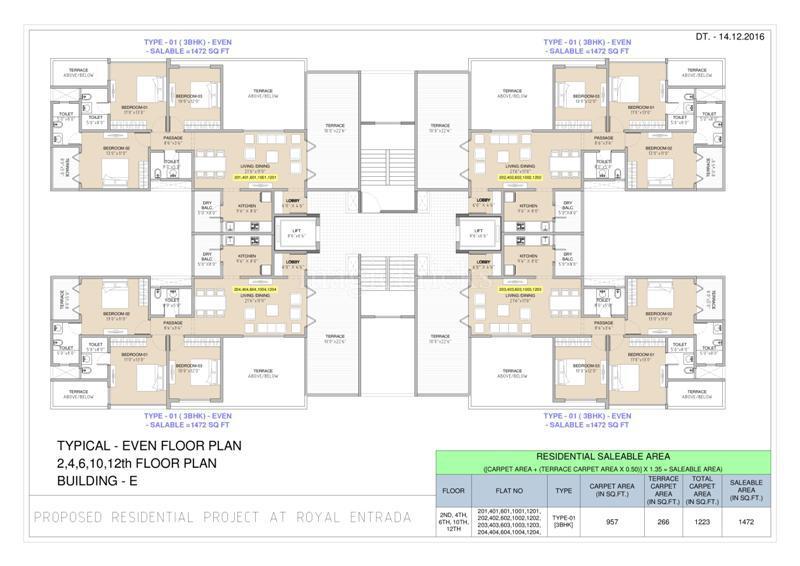 Royal Entrada in Wakad, Pune Price, Brochure, Floor Plan, Reviews