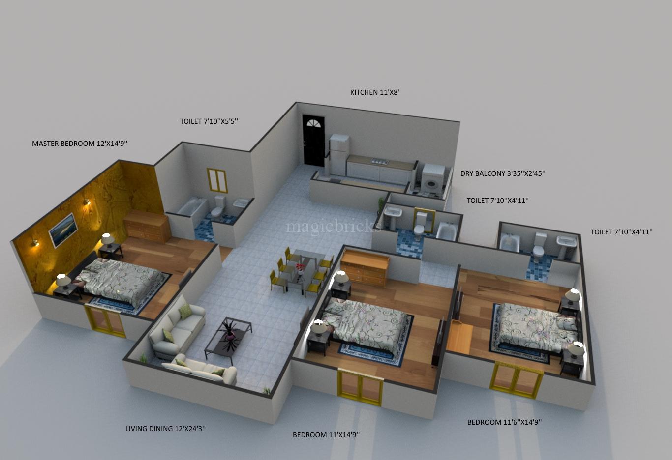 Clover Acropolis in Viman Nagar Central, Pune Price, Brochure, Floor