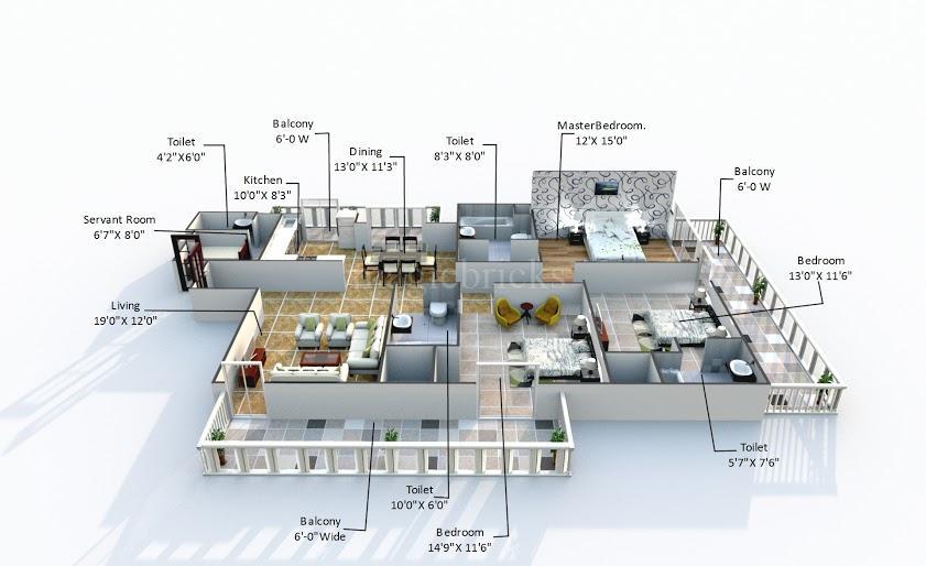 Puravankara Purva Panorama in Bannerghatta Road, Bangalore Price