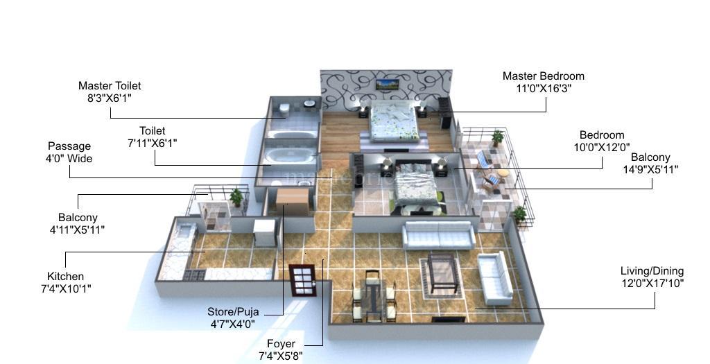 Ireo The Corridors in Sector 67A, Gurgaon: Price, Brochure, Floor Plan ...