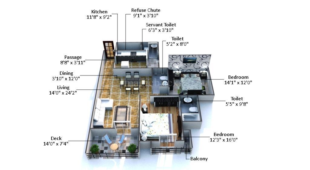 Clover Belvedere in Sopan Baug Society, Pune Price, Brochure, Floor