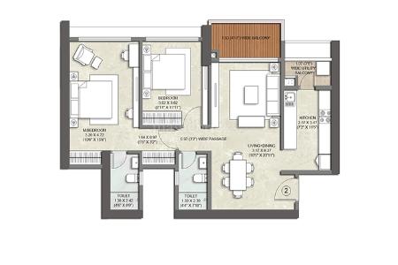 Regency Heights in Kolshet Road, Thane: Price, Brochure, Floor Plan ...