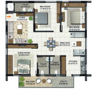DSR Park Ridge in Nallagandla, Hyderabad: Price, Brochure, Floor Plan ...