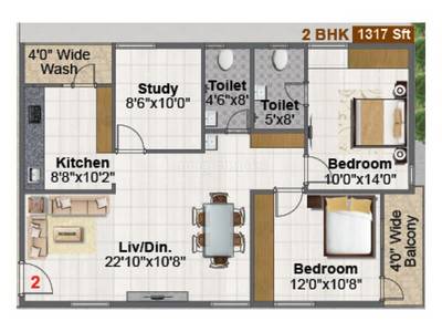 DSR Park Ridge in Nallagandla, Hyderabad: Price, Brochure, Floor Plan ...