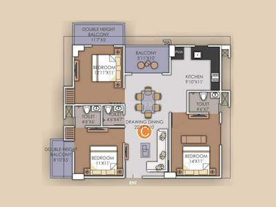 Infinity Heights In Kala Pahar, Guwahati: Price, Brochure, Floor Plan ...