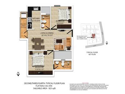 Tek Meadows in Sholinganallur, Chennai: Price, Brochure, Floor Plan ...