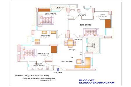 Saubhagyam T5 in Vrindavan Yojana, Lucknow: Price, Brochure, Floor Plan ...