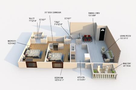 Dlf New Town Heights In Kakkanad Kochi Dlf New Town Heights
