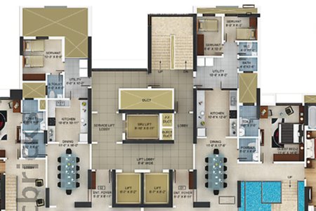 Mantri Manyata Lithos in Hebbal, Bangalore: Price, Brochure, Floor Plan ...