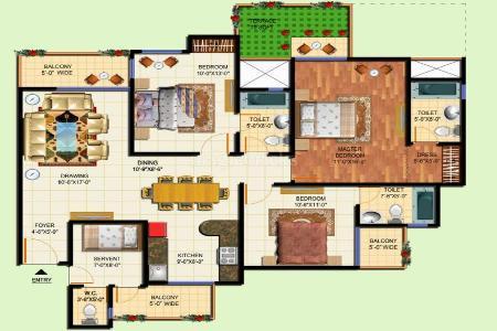 Amrapali Centurian Park Terrace Homes in Noida Extension Noida ...