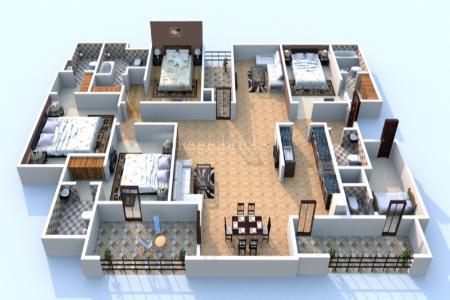 Botanika In Gachibowli Hyderabad By Universal Realtors Magicbricks 4 Bhk Flat